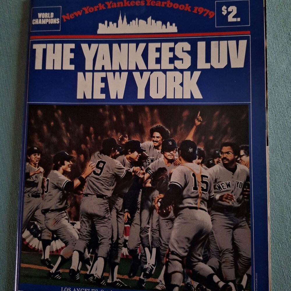 1979 New York Yankees Yearbook